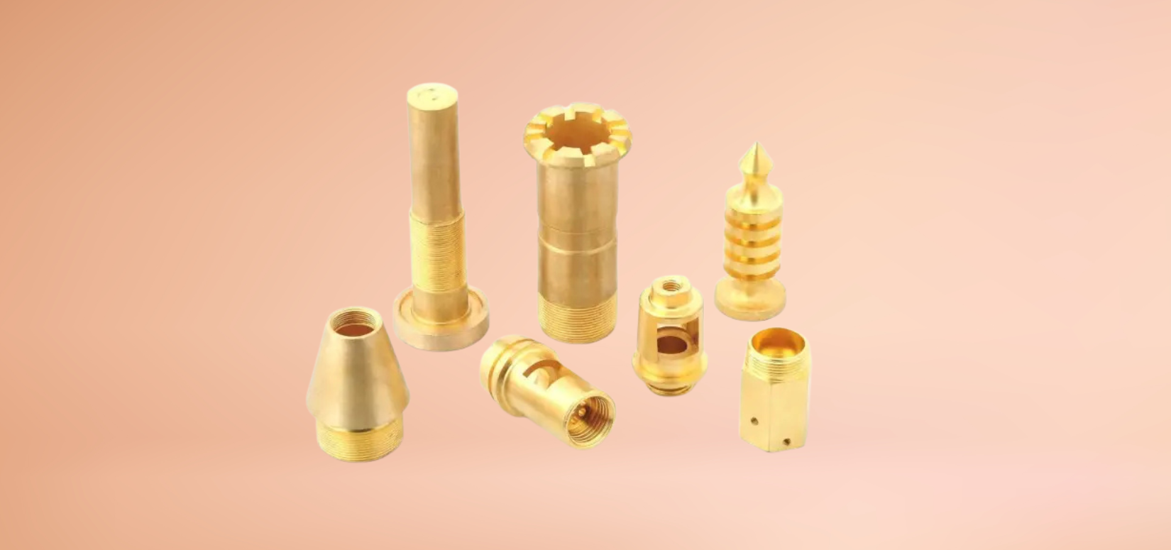 brass turned components