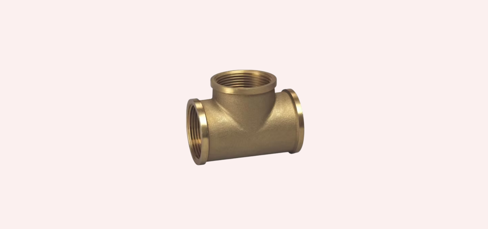 Equal Brass Tees