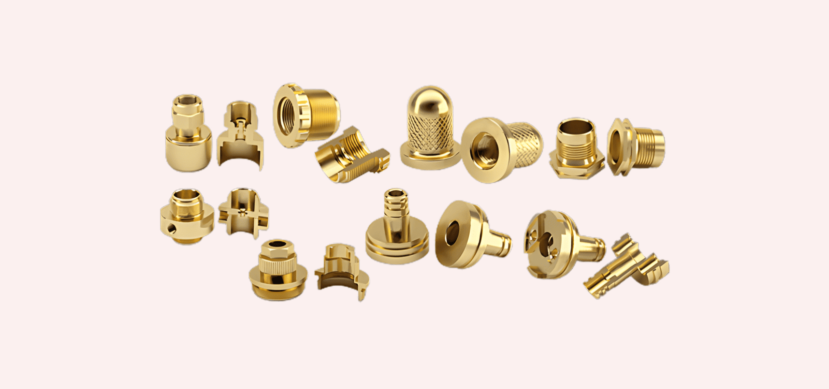 Precision Turned Brass Components
