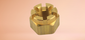 Brass Castle Nuts
