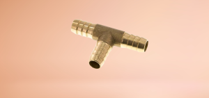 Brass Gas Tee Hose Connectors