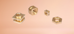 Brass Square nut