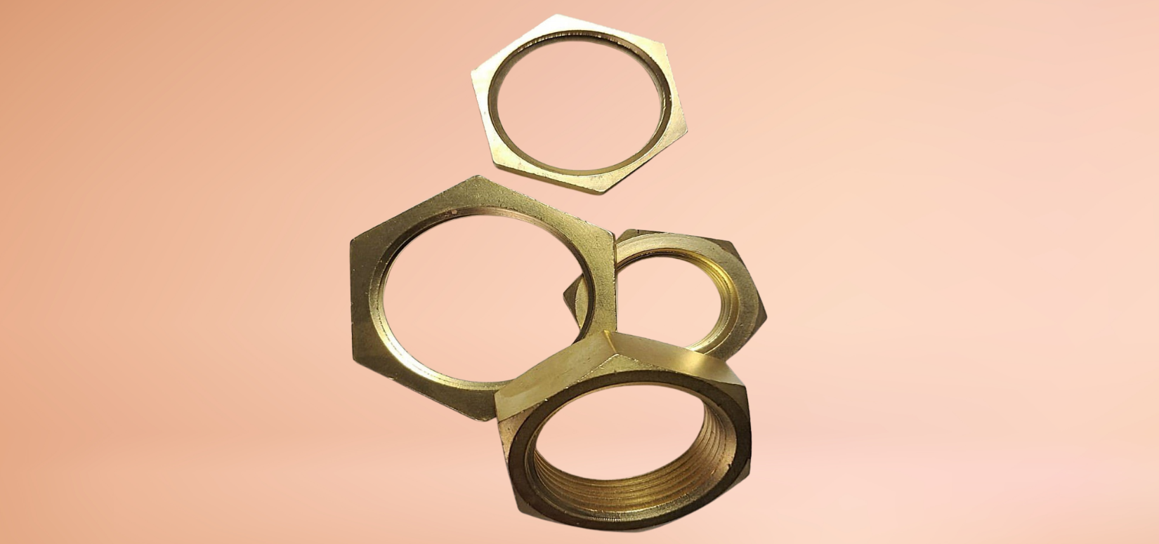 Brass lock nut