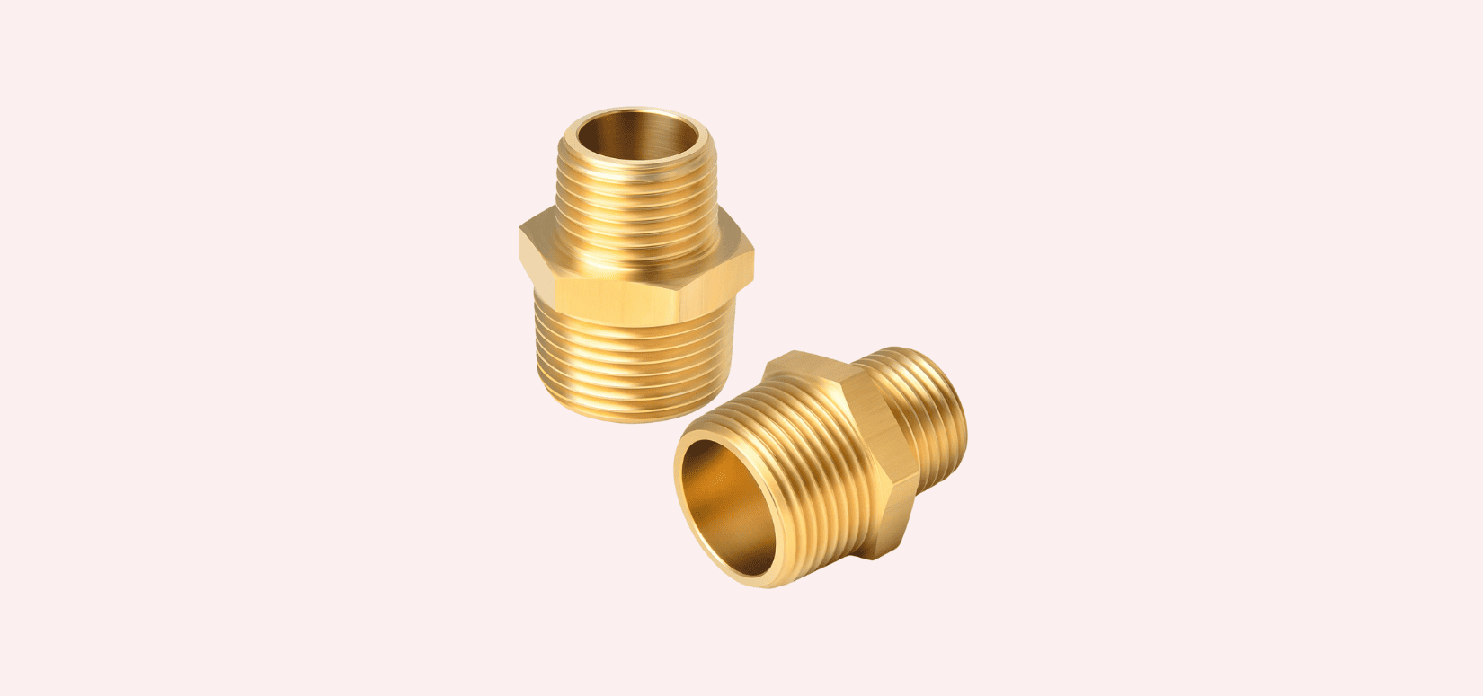 Male to Male Brass Reducer